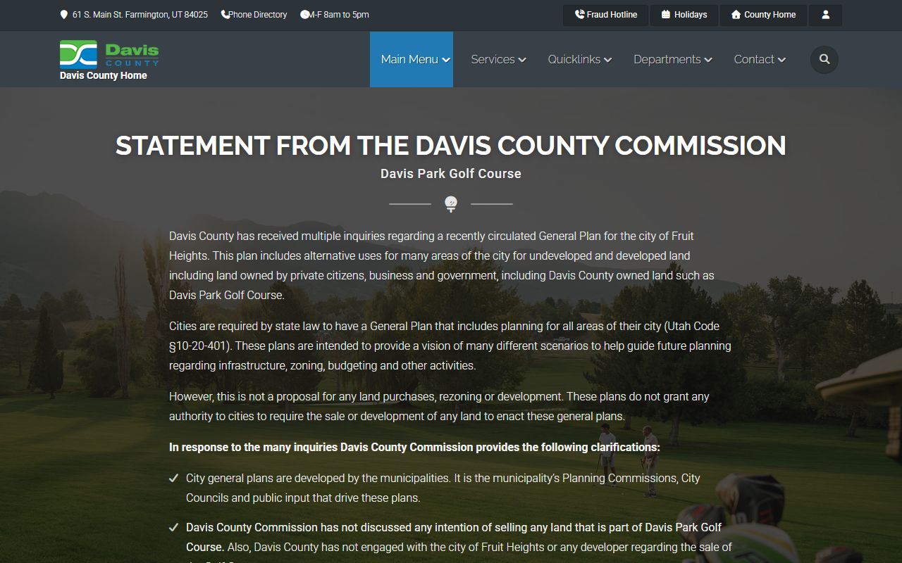 Davis County felony records official county website
