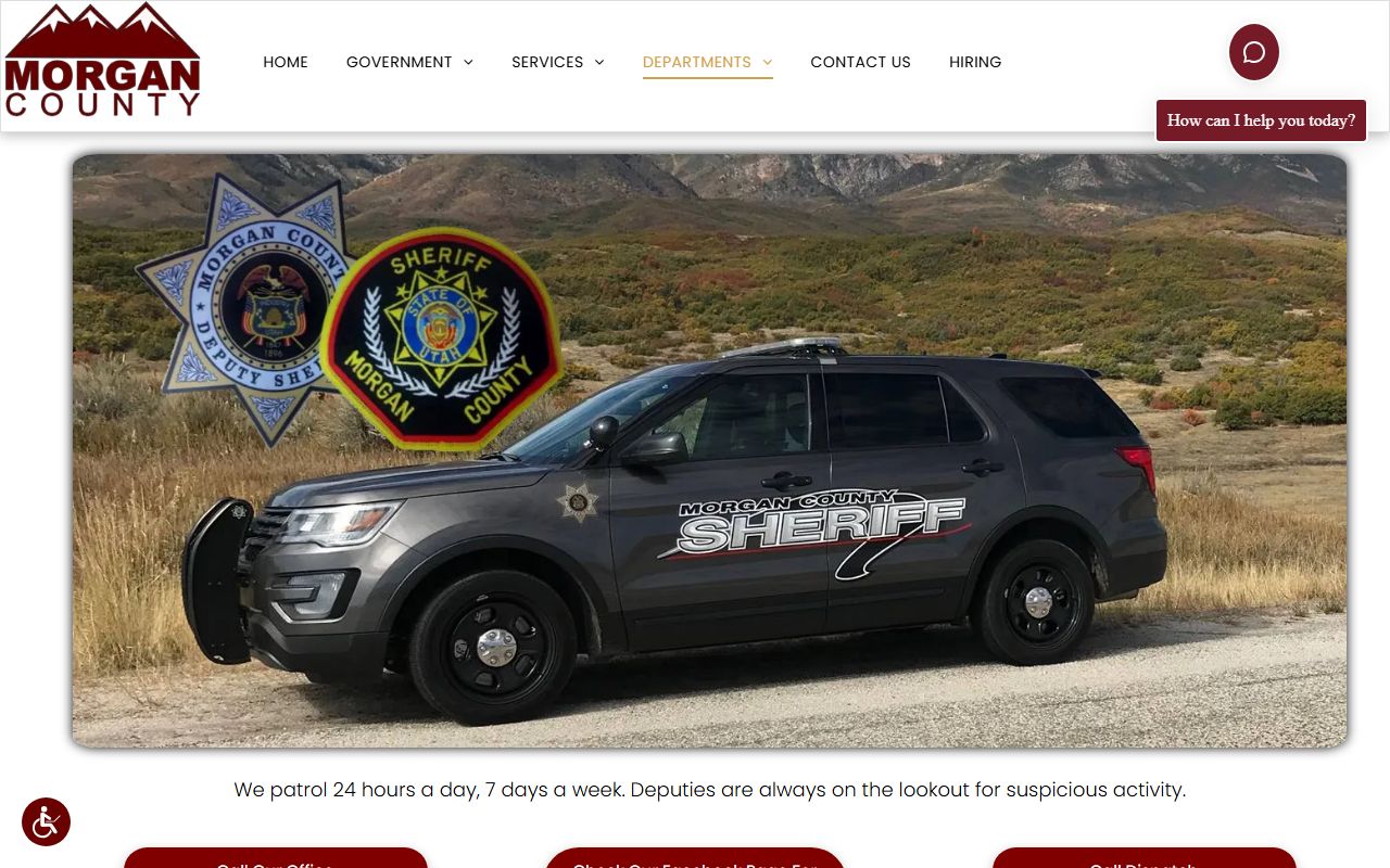 Morgan County felony records sheriff department website