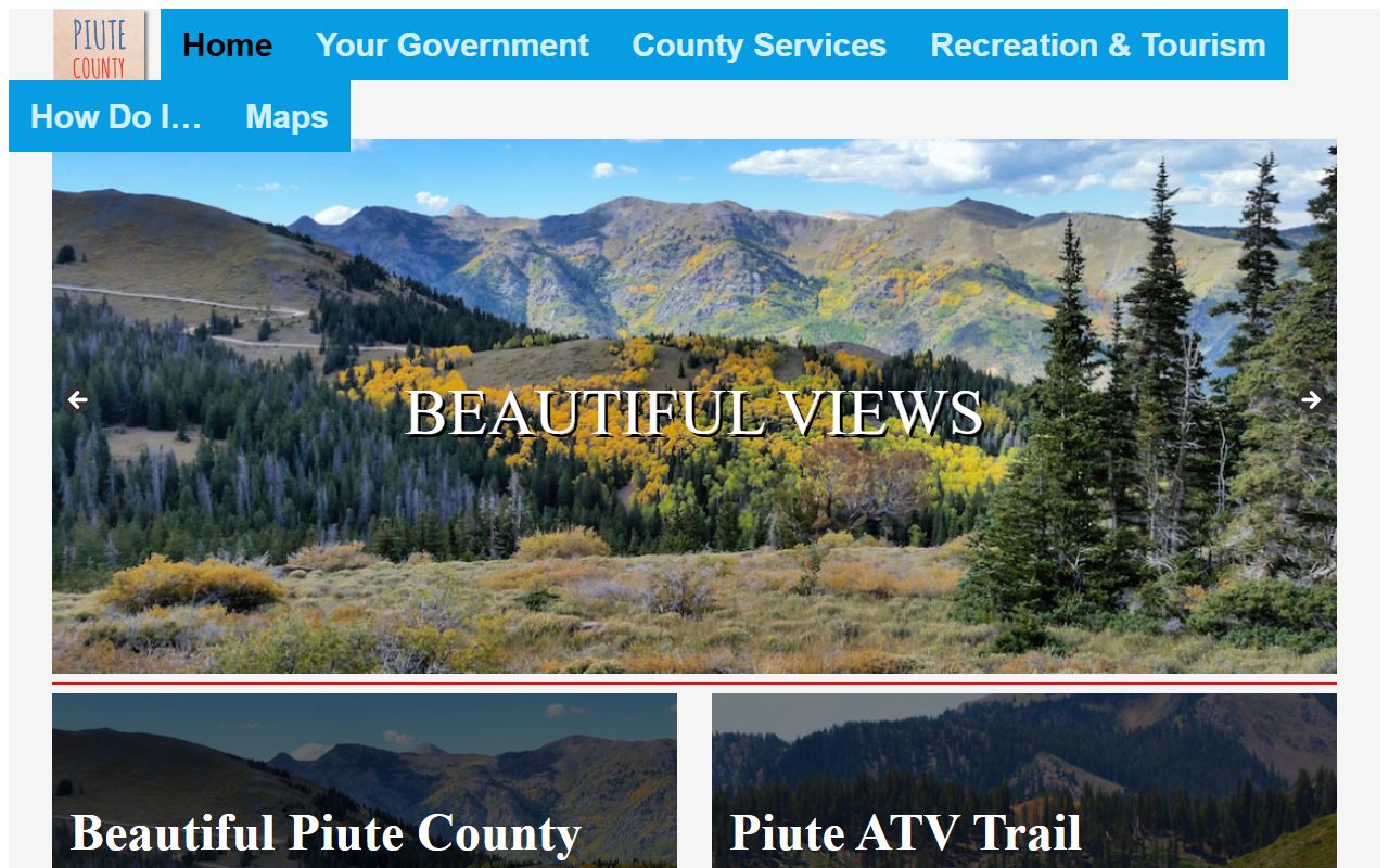 Piute County felony records official government website