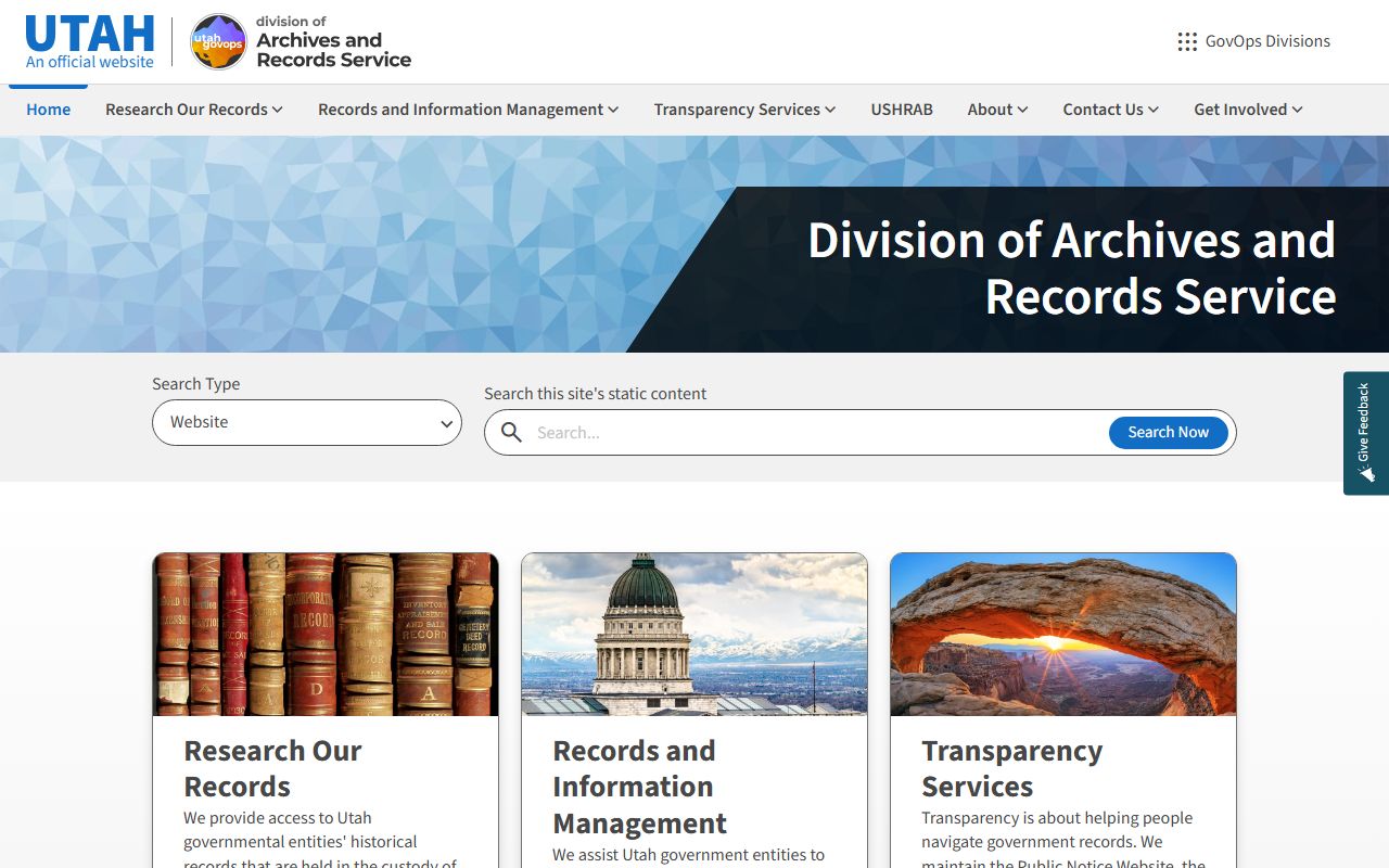 Utah felony records historical archives and criminal case indexes at the Utah State Archives